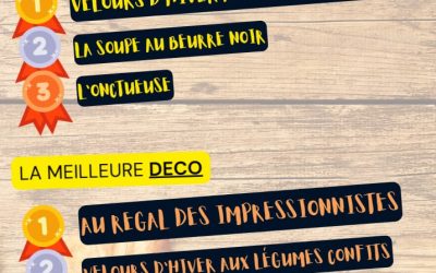 Les grands gagnants de la Fête de la Soupe 2025