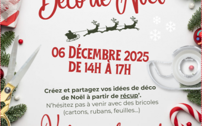 Un atelier créatif et chaleureux pour préparer Noël