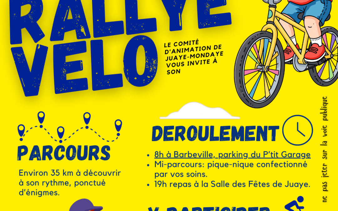 Rallye Vélo 2026